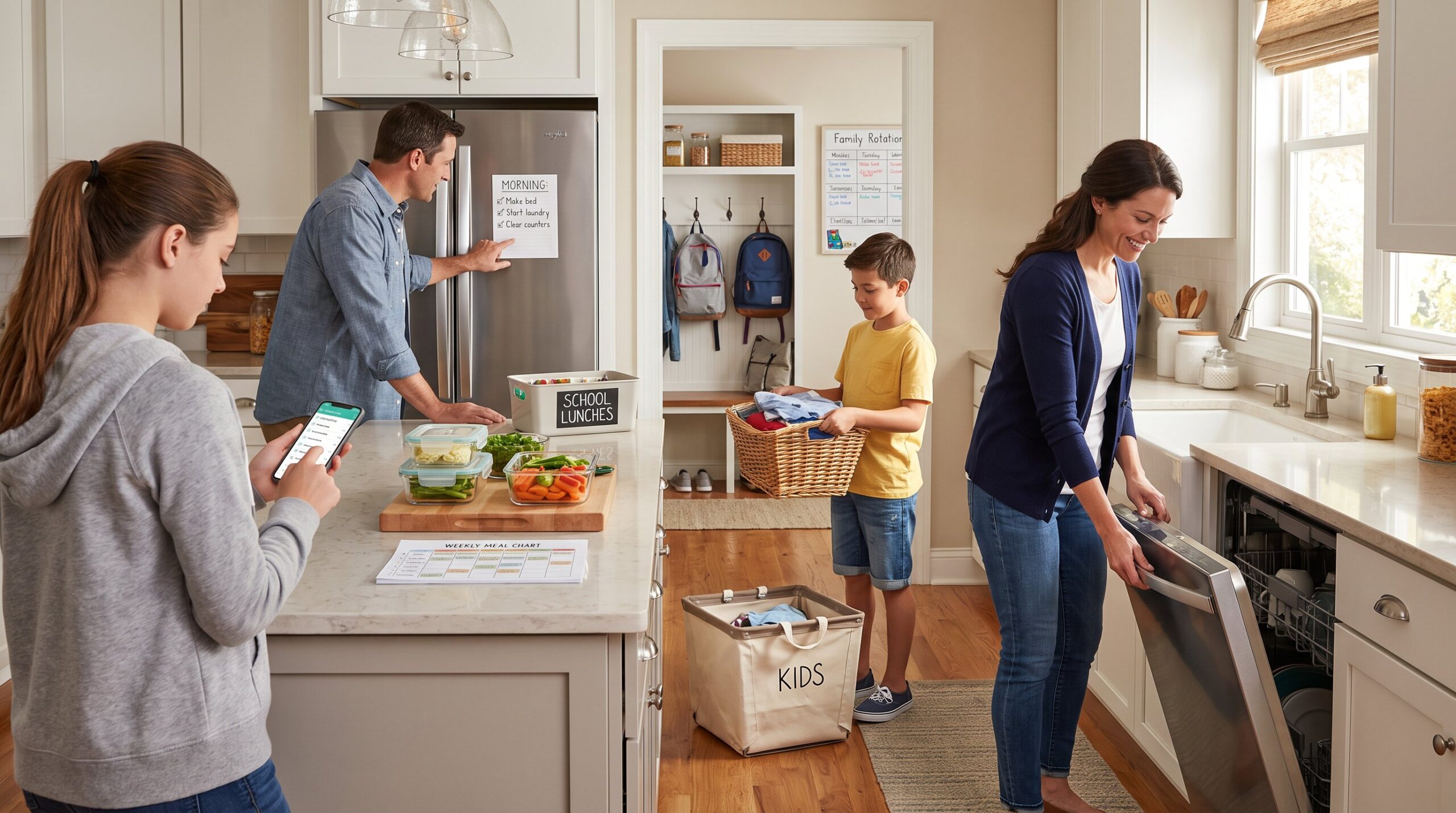 Practical Ways to Organize Everyday Household Tasks