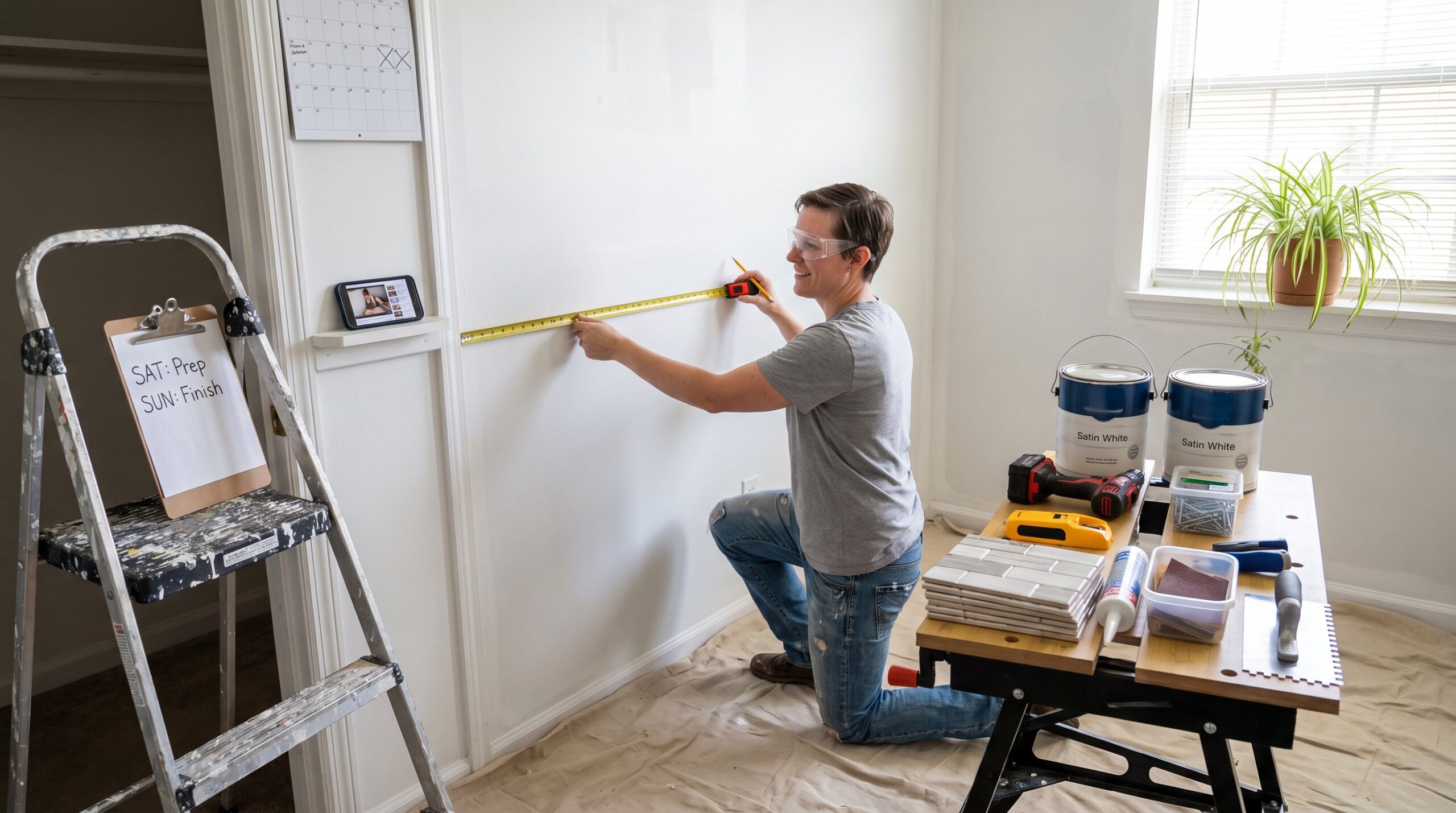 A Beginner's Guide to Planning a Weekend DIY Project